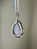 16.7ct Lavender Quartz Sterling Silver Necklace
