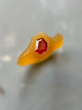 0.36ct Red Spinel Bespoke Custom Ring
