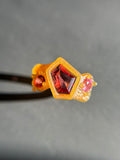Red Spinel Bespoke Custom Ring Solid Gold 18k