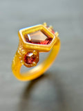 Red Spinel Bespoke Custom Ring