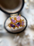 Rose Of the Reef Pink Spinel Bespoke Custom Ring