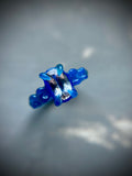 Unheated Tanzanite Custom Ring