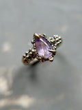 Ceylon Sapphire Sterling Silver Ring Size 6.25