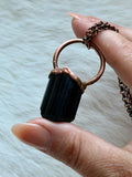 Black Tourmaline Copper Necklace