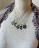 Aries Zodiac Charm Sterling Silver Necklace