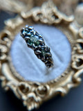 Madagascar Sapphire Sterling Silver Ring Size 8.5