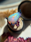 Ethiopian Opal Bespoke Custom Ring Silver Only 8.5