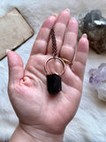 Black Tourmaline Copper Necklace