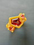 Red Spinel Bespoke Custom Ring