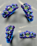 Green Madagascar Sapphire Bespoke Custom Ring