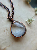 Amohibole Quartz Copper Necklace