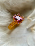 Pink Spinel Bespoke Custom Ring