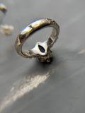 Ceylon Sapphire Sterling Silver Ring Size 6.25