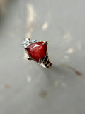 Oregon Sunstone Sterling Silver Ring Size 7   2.3ct