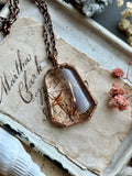 Copper Rutile Copper Necklace