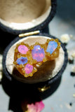 Sirens Rose Opalecent Milk Sapphire Bespoke Custom Ring 3.25cts