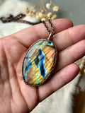 Labradorite Copper Necklace