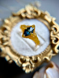 Celestial Tide Sapphire Bespoke Custom Ring 1.15ct