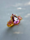 Spinel & Pink Sapphire Bespoke Custom Ring