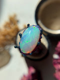 Ethiopian Opal Bespoke Custom Ring Silver Only 9.35cts