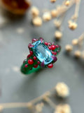 Aquamarine Bespoke Custom Ring