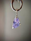 Lavender Quartz/ Kunzite/ Amethyst/ Rose Quartz Beaded Sterling Silver Necklace