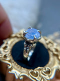 Lavender Quartz Sterling Silver Ring Size 7.25
