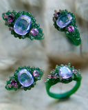 Pink Ceylon Sapphire Bespoke Custom Ring