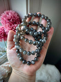 High Quality Black Moonstone Gemstone Beaded Bracelet