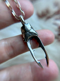 Stag Beetle Sterling Silver Necklace