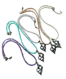 Sea Shell Sterling Silver Necklace With beads