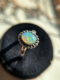 Ethiopian Sterling Silver Ring Size 7.25