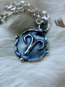 Zodiac Sterling Silver Necklace