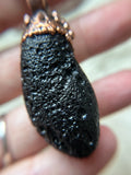 Tibetan Tektite/Sunstone/ Ethiopian Opal Copper Necklace