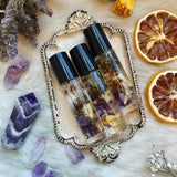 Calming Clarity Lemon Lavender Essential Oil Roller Ball Perfume loo