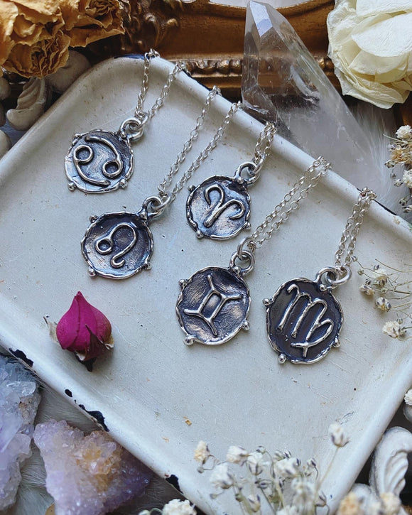 Zodiac Sterling Silver Necklace