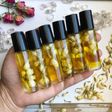 Divine Feminine Jasmine Honeysuckle Rose Essential Oil Roller Ball Perfume