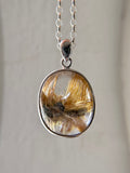 Star Rutile Sterling Silver Necklace